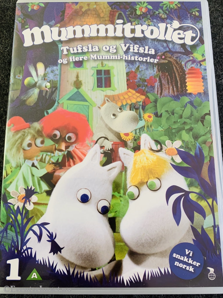 Tove Jansson. Mummitrollet - Tufsla & Vifsla Og Flere Mummi-Historier. Dvd. Dvd
