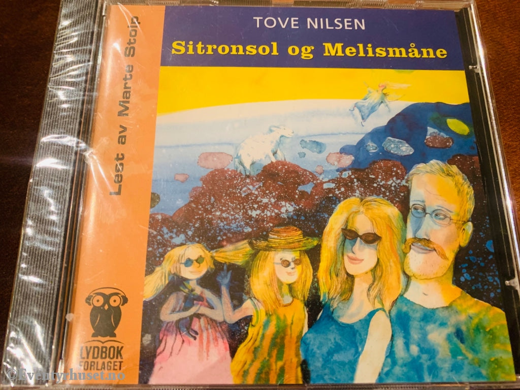 Tove Nilsen Sitronsol Og Melismåne Lydbok På Cd Ny I Plast Eventyrhuset 