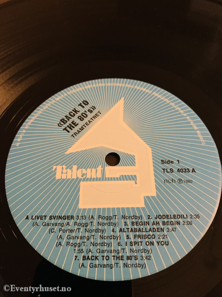 Tramteatret. 1980. Back To The 80S. Lp. Lp Plate