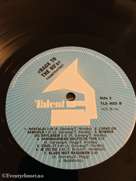 Tramteatret. 1980. Back To The 80S. Lp. Lp Plate