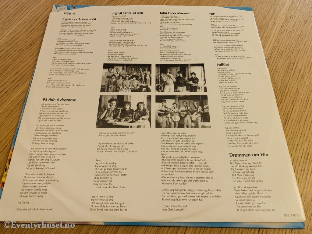 Tramteatret. 1985. Drömmen Om Elin. Lp. Lp Plate