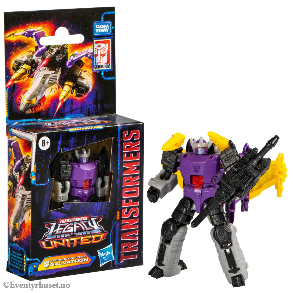 Transformers Generations Legacy United Core Class Action Figure Energon Universe Galvatron 9 cm. Mint In Sealed Box