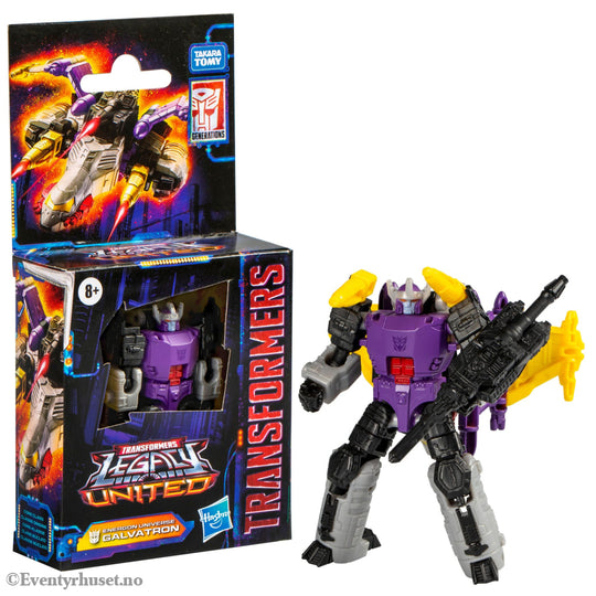 Transformers Generations Legacy United Core Class Action Figure Energon Universe Galvatron 9 cm. Mint In Sealed Box