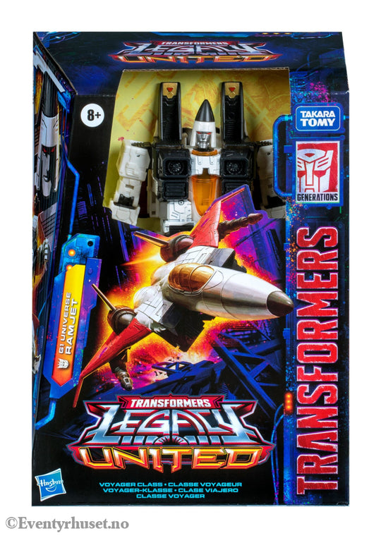 Transformers Generations Legacy United Voyager Class Action Figure G1 Universe Ramjet 18 cm. Mint In Sealed Box (MISB)!