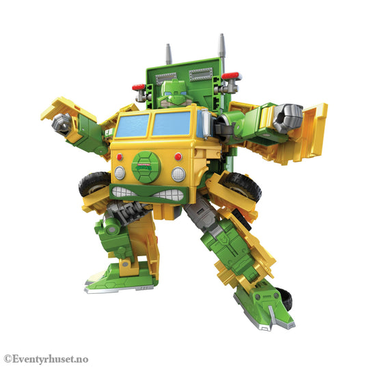 Transformers x Teenage Mutant Ninja Turtles Action Figure Party Wallop 18 cm. Mint In Sealed Box (MISB)! Actionfigur