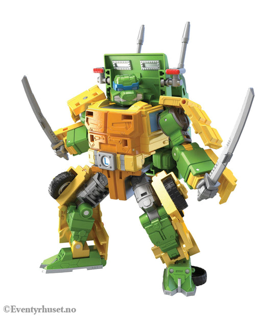 Transformers x Teenage Mutant Ninja Turtles Action Figure Party Wallop 18 cm. Mint In Sealed Box (MISB)! Actionfigur