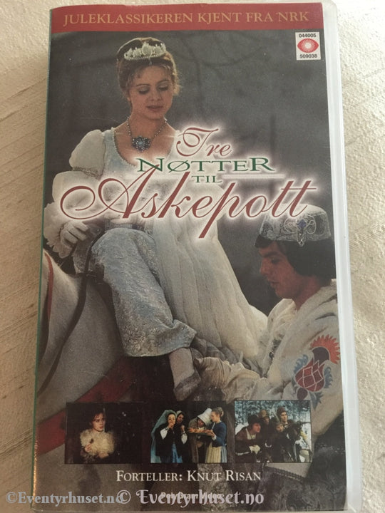 Tre Nøtter Til Askepott. 1973. Vhs. Vhs