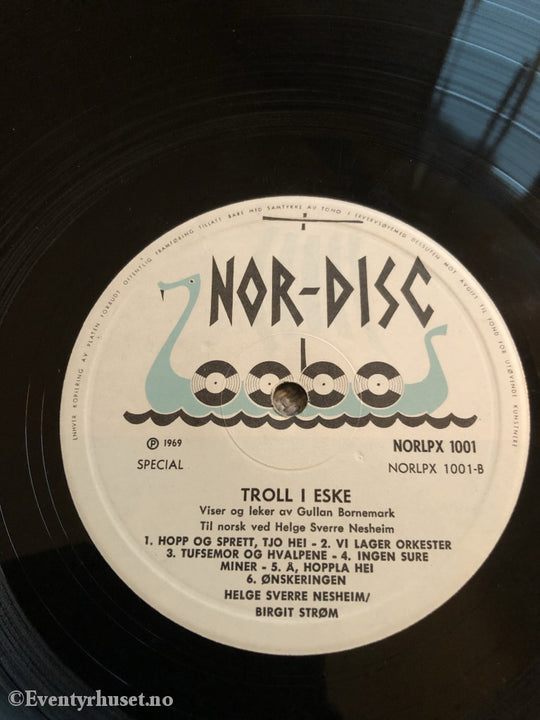 Troll I Eske. 1969. Lp. Lp Plate
