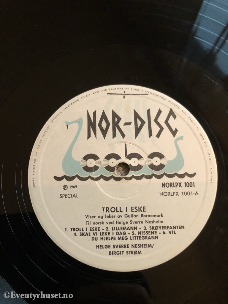 Troll I Eske. 1969. Lp. Lp Plate