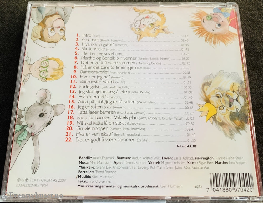 Trond Brænne. Bamsen Er Borte! Cd. Cd