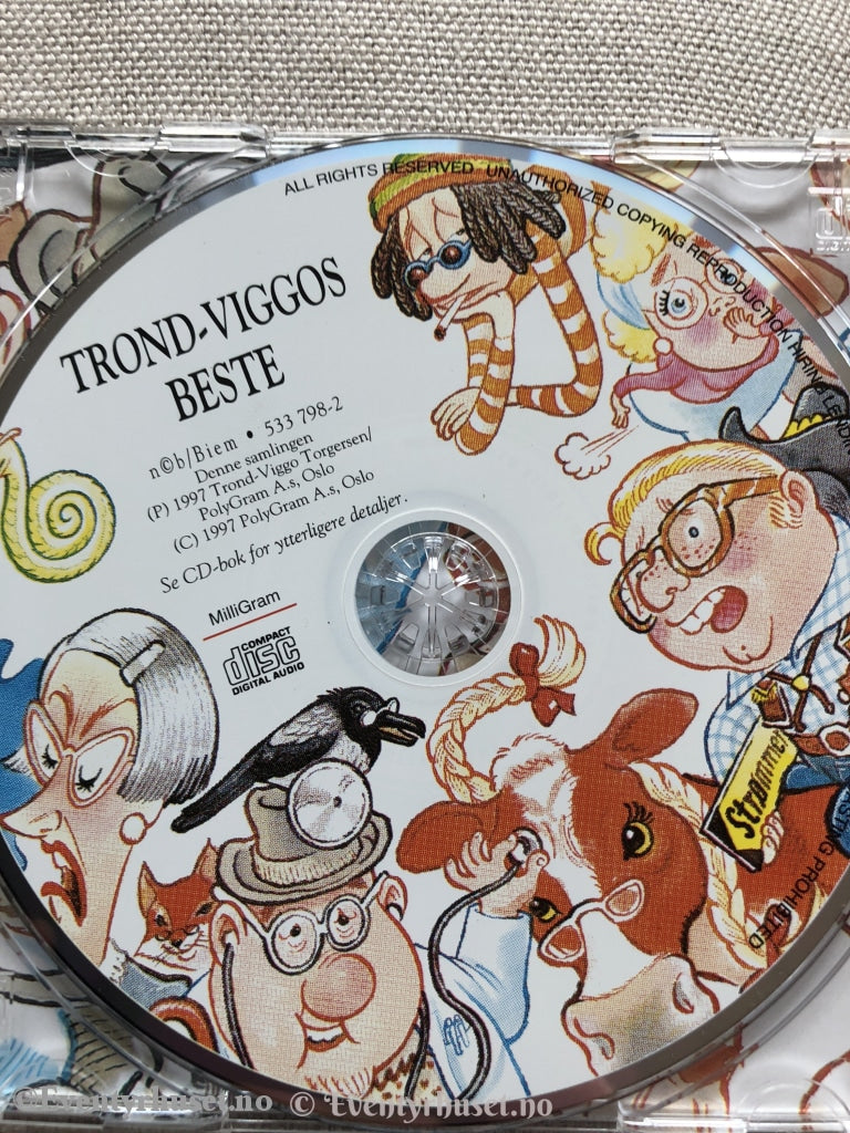 Trond Viggo Torgersen. Trond-Viggos Beste. 1997. Cd. Cd