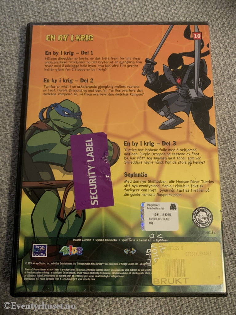 Turtles - En By I Krig. 2007. Dvd. Dvd
