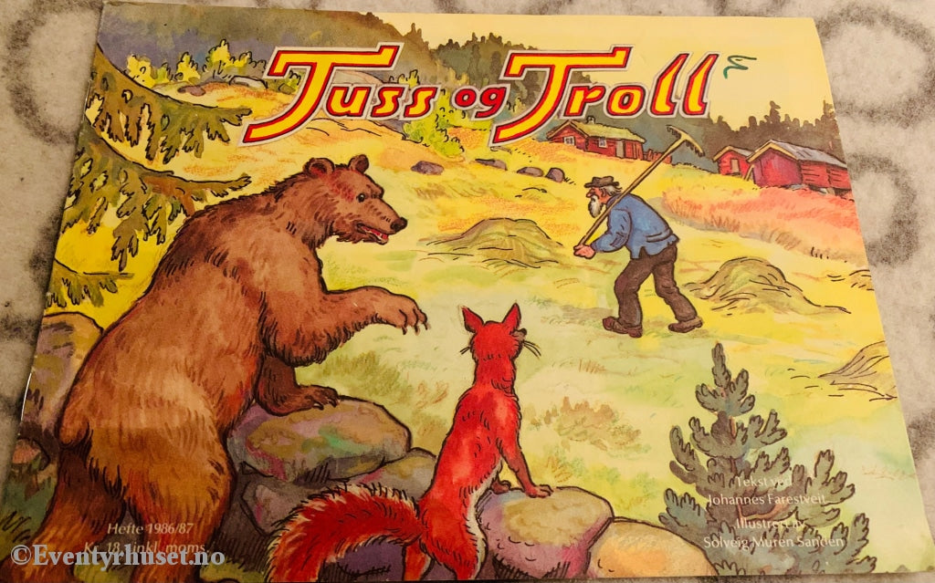Tuss Og Troll - 1986/87. Tegneserieblad