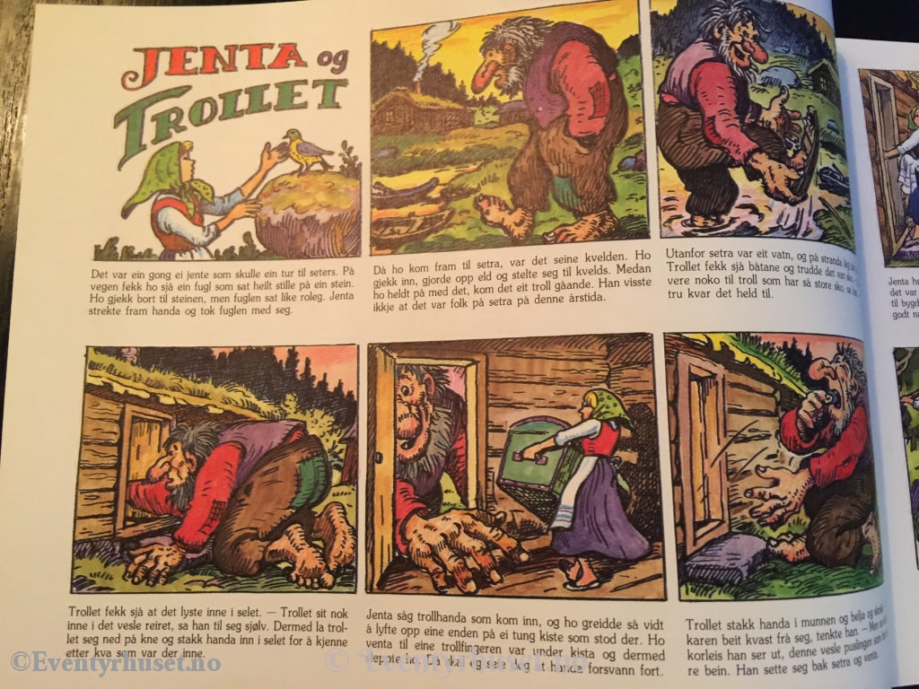 Tuss Og Troll - 1992. Nm. Tegneserieblad