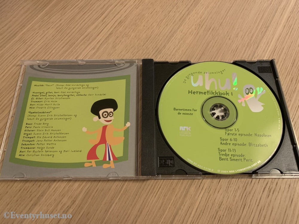 Uhu! Hermetikkbok 1. Nrk Barnetimen For Minste. 2001. Lydbok På Cd.