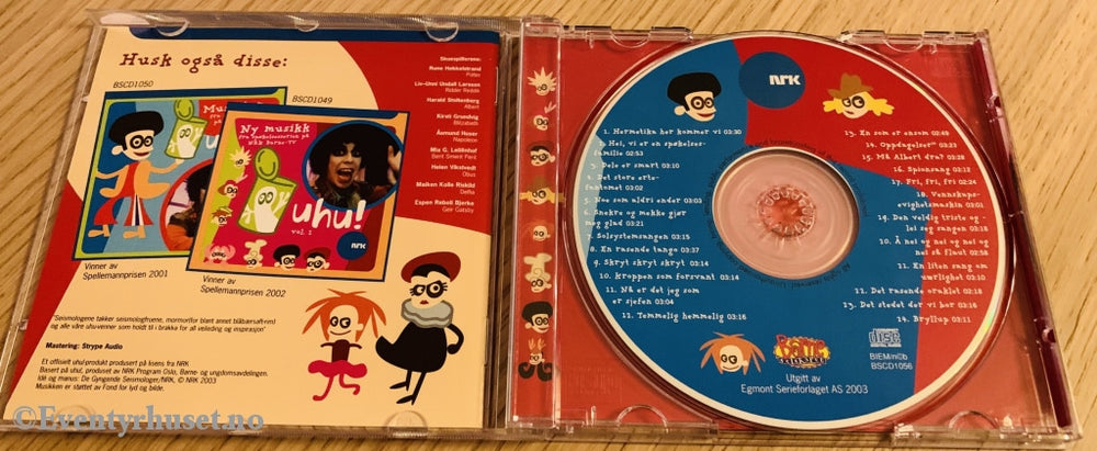 Uhu! Musikken Fra Spøkelsesserien På Nrk Barne-Tv. 2003. Cd. Cd