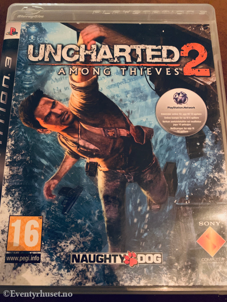Uncharted 2: Among Thieves. PS3.
