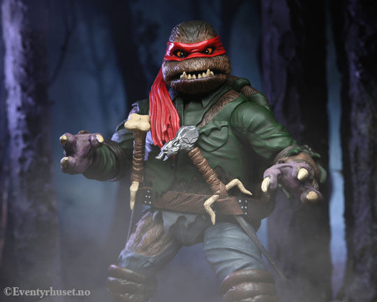 Universal Monsters x Teenage Mutant Ninja Turtles Action Figure Ultimate Raphael as The Wolfman 18 cm. Mint In Sealed