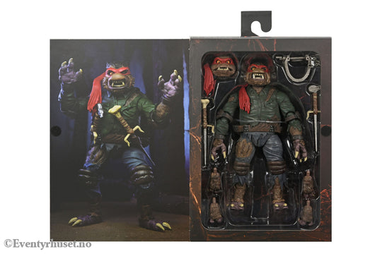 Universal Monsters x Teenage Mutant Ninja Turtles Action Figure Ultimate Raphael as The Wolfman 18 cm. Mint In Sealed