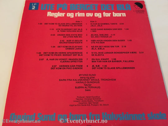 Ute På Berget Det Blå. Regler Og Rim Av For Barn. 1971. Lp. Lp Plate
