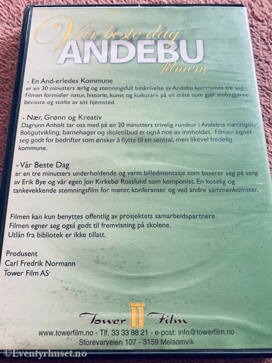 Vår beste dag – Andebu-filmene (2008). DVD.