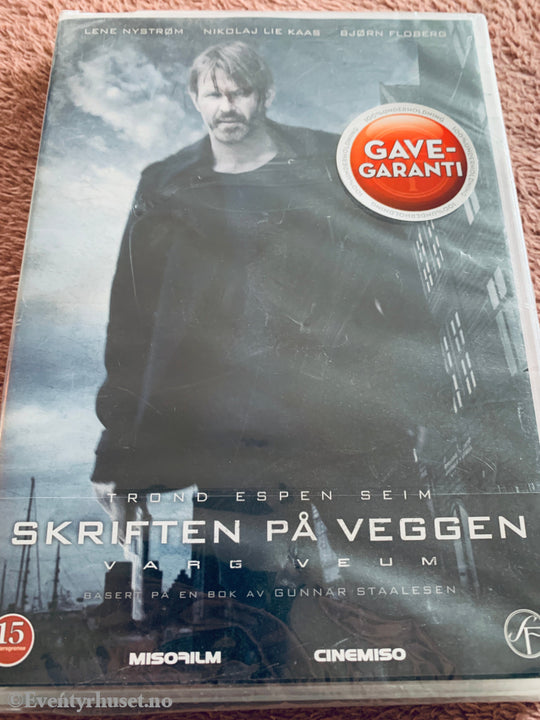 Varg Veum: Skriften på veggen (2010). DVD. Ny i plast!