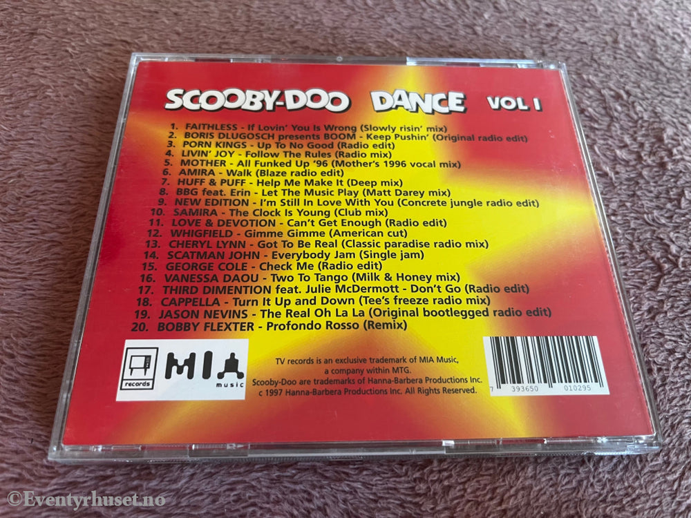 Various Artists. 1999. Scooby-Doo Dance Vol. 1. Musikk på CD.