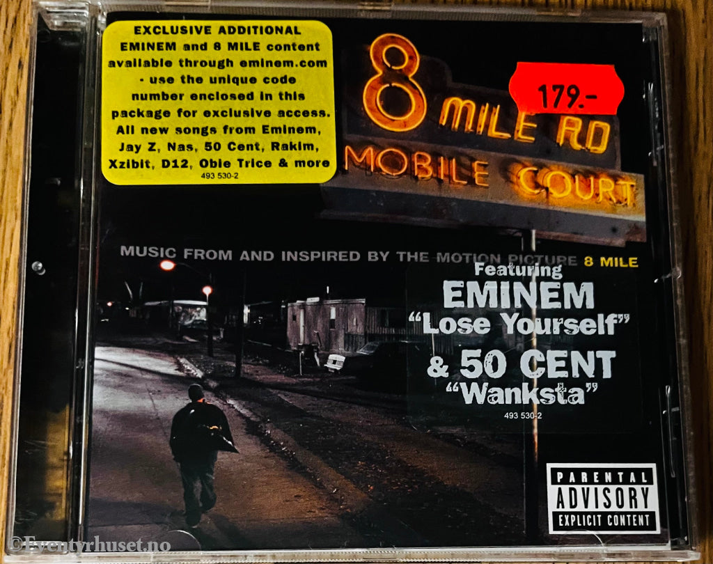 Various Artists 2002 8 Mile: Music From and Inspired by the Motion Picture . CD.