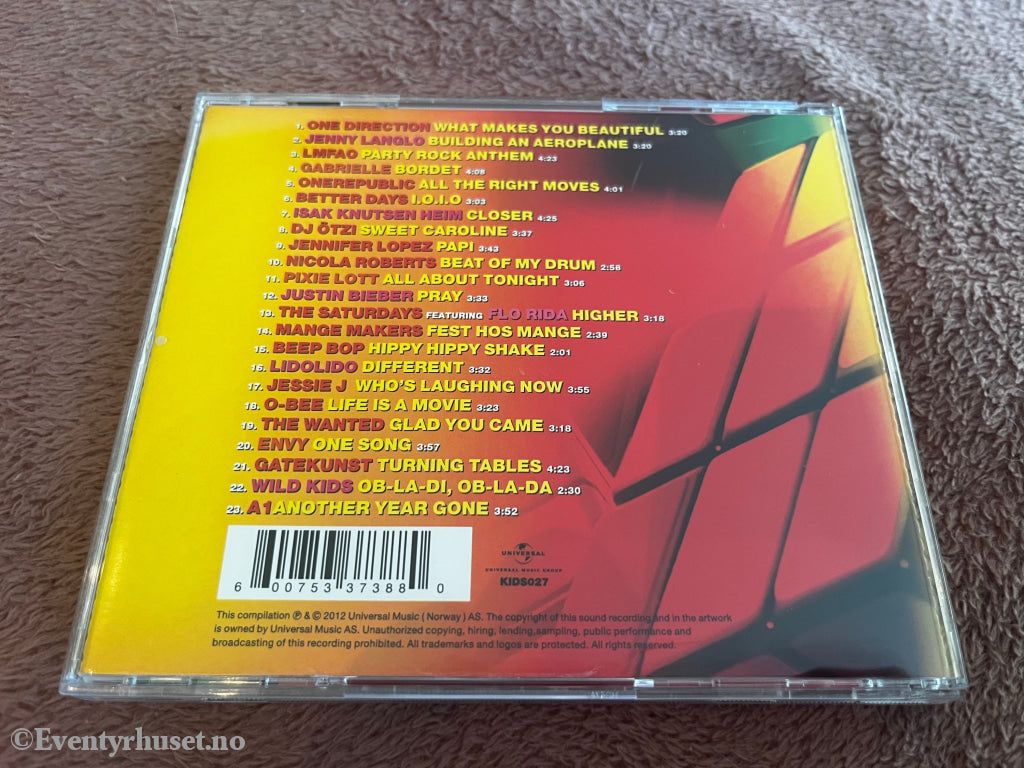 Various Artists. 2012. Hits for Kids 27. Musikk på CD.
