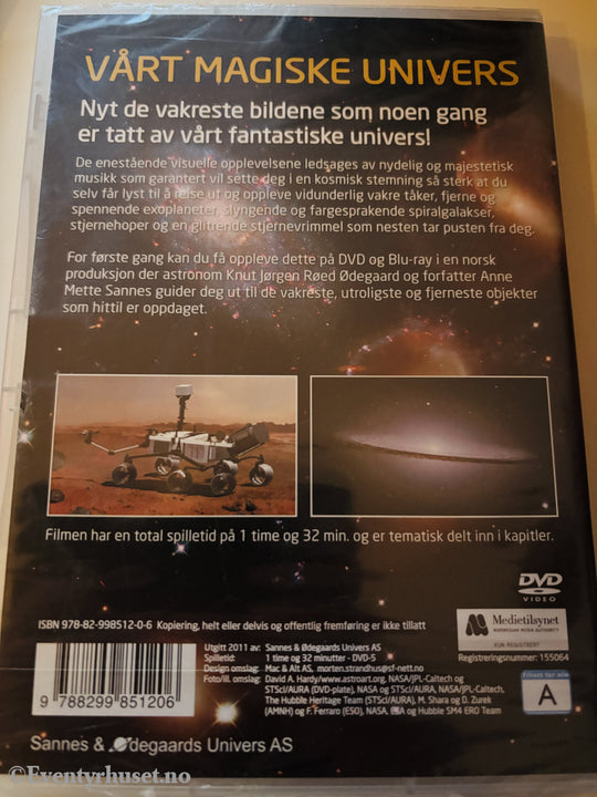 Vårt magiske univers (2006). DVD. Ny i plast!