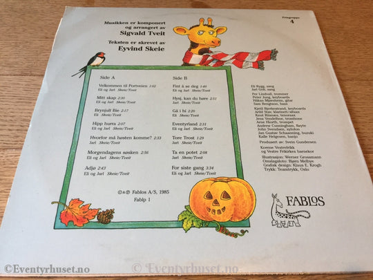 Velkommen Til Portveien. Eli & Jarl. 1985. Lp. Lp Plate