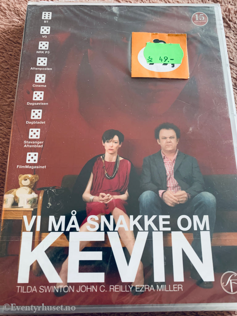 Vi må snakke om Kevin (2011). DVD. Ny i plast!