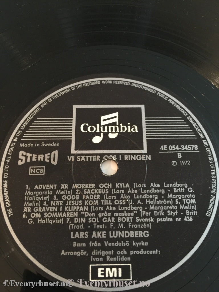 Vi Sätter Oss I Ringen. 1972. Lp. Lp Plate