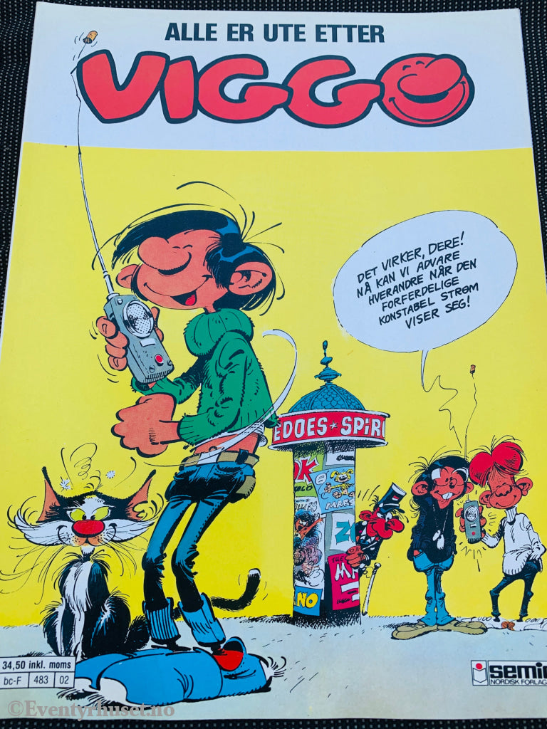 Viggo – Alle er ute etter Viggo, 1987. Tegneseriealbum.