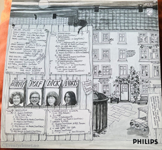 Visvas Spinnerigangen. 1978. Lp. Lp Plate