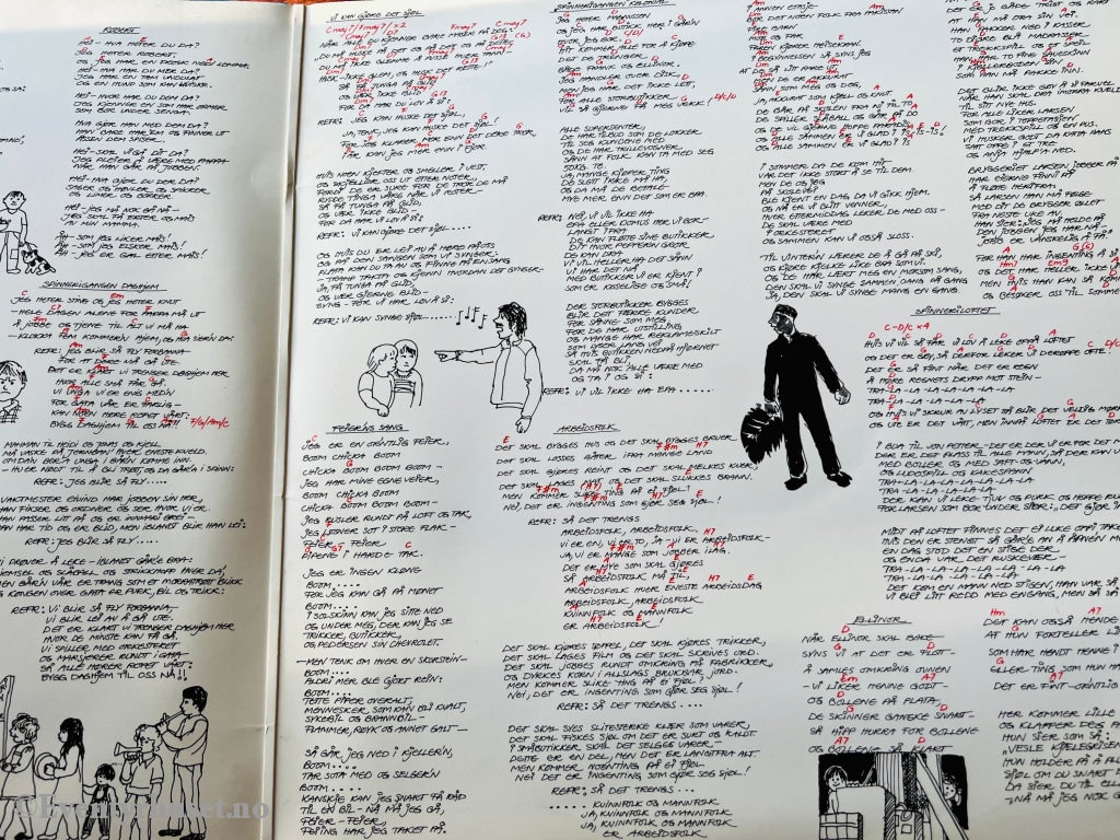 Visvas Spinnerigangen. 1978. Lp. Lp Plate