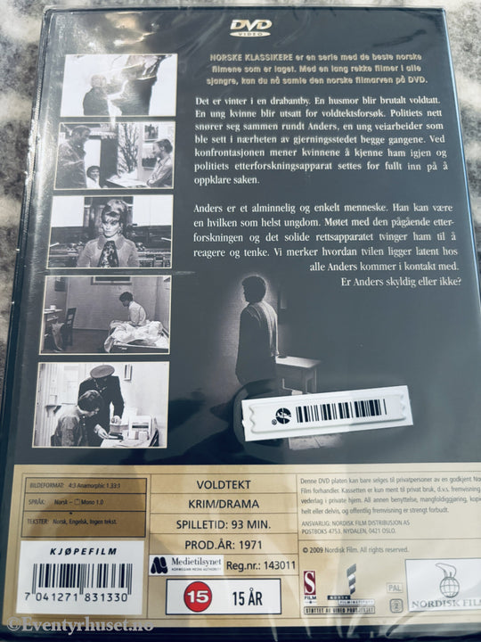 Voldtekt (Norske Klassikere). DVD. Ny i plast!