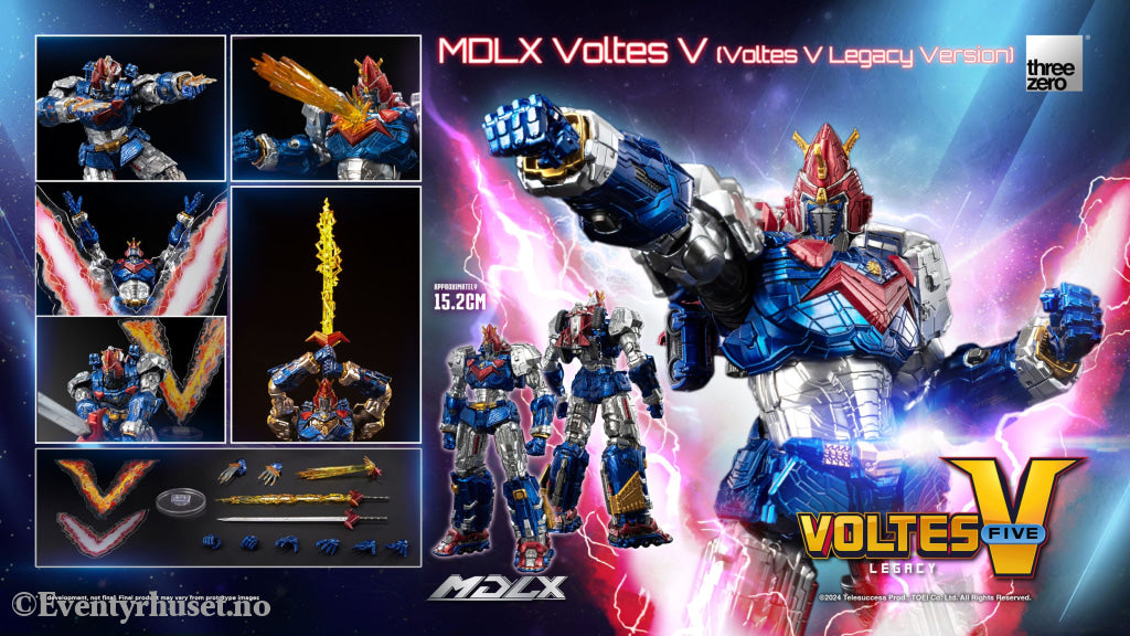 Voltes V MDLX Action Figure Cliffjumper (Voltes V Legacy Version) 15 cm. Mint In Sealed Box (MISB)! Actionfigur