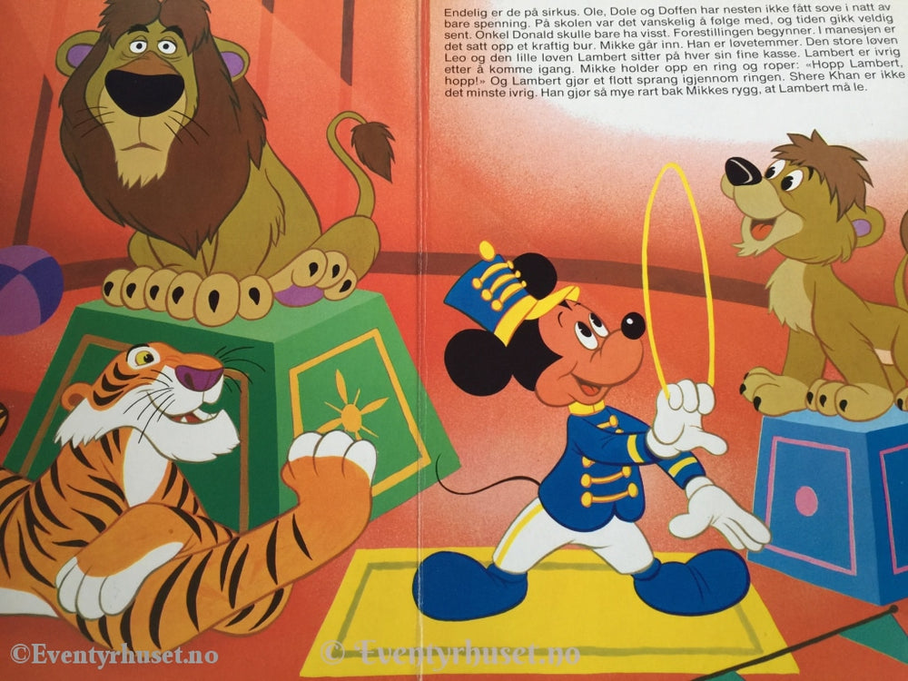 Walt Disney. 1971. Med Mikke På Sirkus. Fortelling