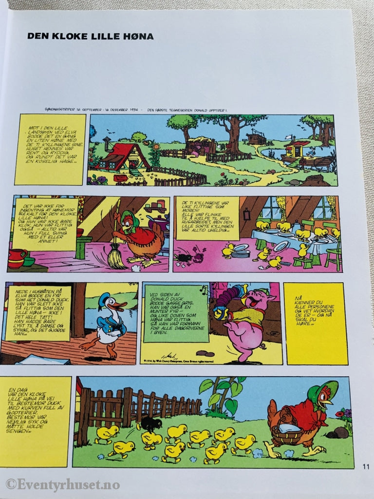 Walt Disney. 1984. Donald Den Store. Kjempebøkene (Jeg Bøkene).