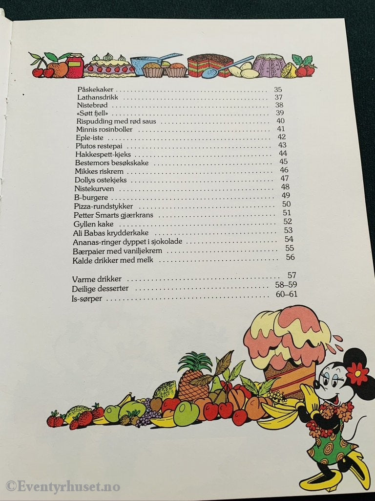 Walt Disney. 1986. Bestemor Ducks Beste Oppskrifter. Fortelling