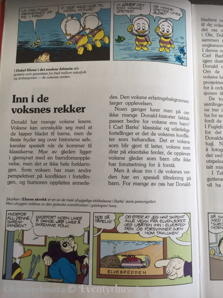 Walt Disney. 1992. Donald Duck - En Sikker Vinner. Fortelling