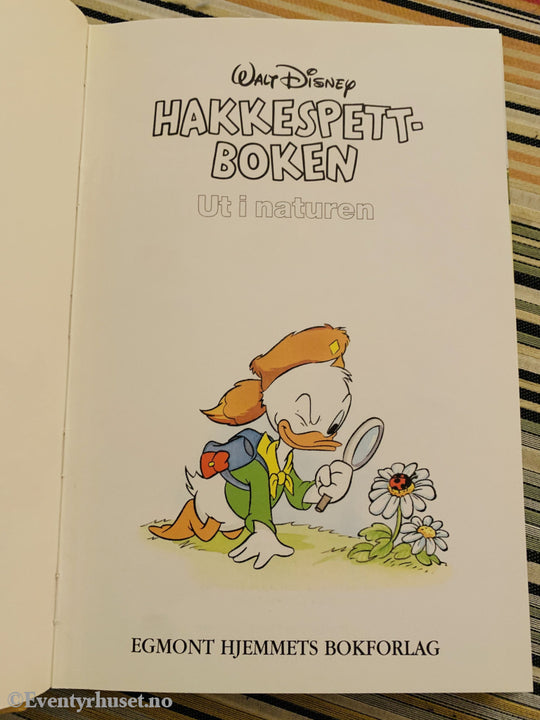 Walt Disney. 1995/97. Hakkespettboken - Ut I Naturen. Fortelling