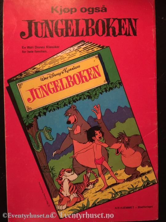 Walt Disney Klassikere. 1976. Mikke Mus Og Bønnestengelen. Vg+. Tegneserieblad