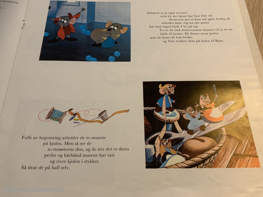 Walt Disneys Askepott. 1971. Lp. Lp Plate