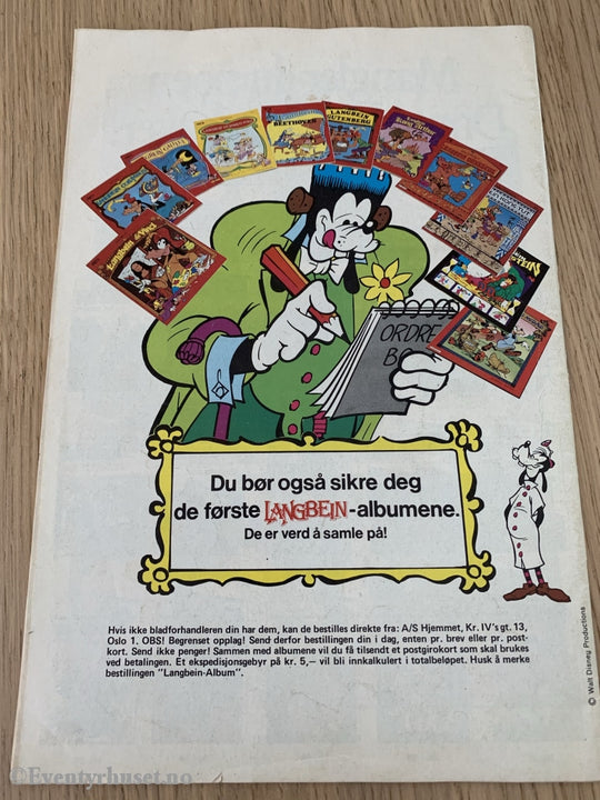 Walt Disney´s Godbiter. 1980. Det Sorte Hullet. Tegneserieblad