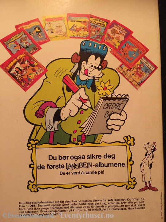 Walt Disney´s Godbiter. 1980. Pygmeindianernes Land. Vg+. Tegneserieblad