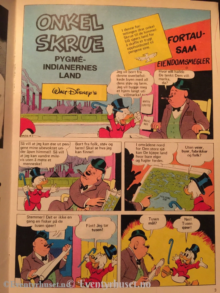 Walt Disney´s Godbiter. 1980. Pygmeindianernes Land. Vg+. Tegneserieblad