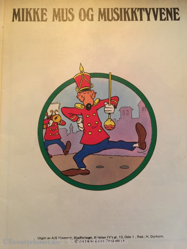 Walt Disney´s Godbiter. 1983. Mikke Mus Og Musikktyvene. Vg+. Tegneserieblad