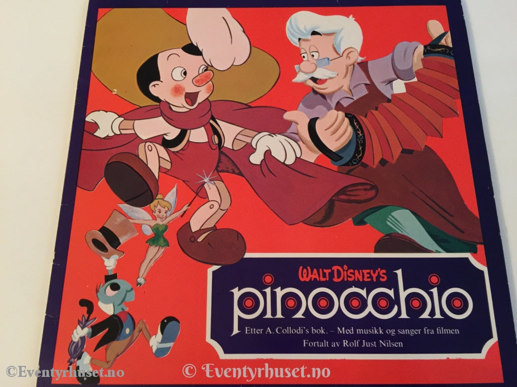 Walt Disneys Pinocchio. 1971. Lp. Lp Plate